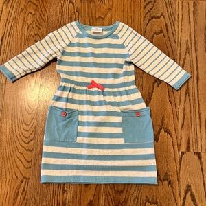 Hanna Andersson sweater dress, size 110, US 5
